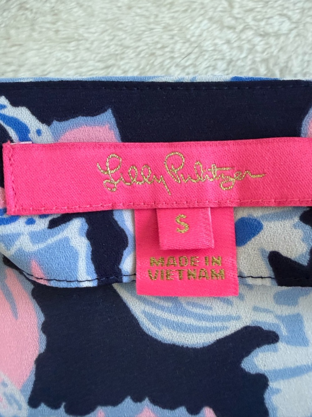 EUC Lilly Pulitzer Langston blouse - Picture 3 of 5